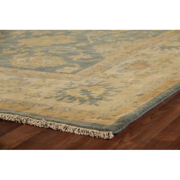 Exquisite Rugs Antique Weave Oushak Hand Knotted Wool Rug Wayfair